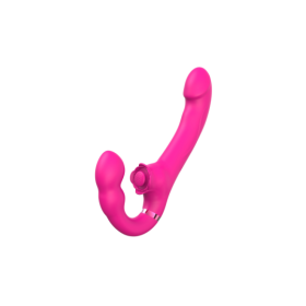 Vibromasseur ROSEA Strap-on Triple Action Télécommandé 